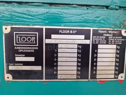 Floor  бортовой полуприцеп HIAB 130R 2004 года за 22 500 000 тг. в Алматы – фото 5