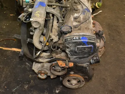 Двигатель Toyota 1.3 16V 4E-FE Инжектор за 280 000 тг. в Тараз – фото 4