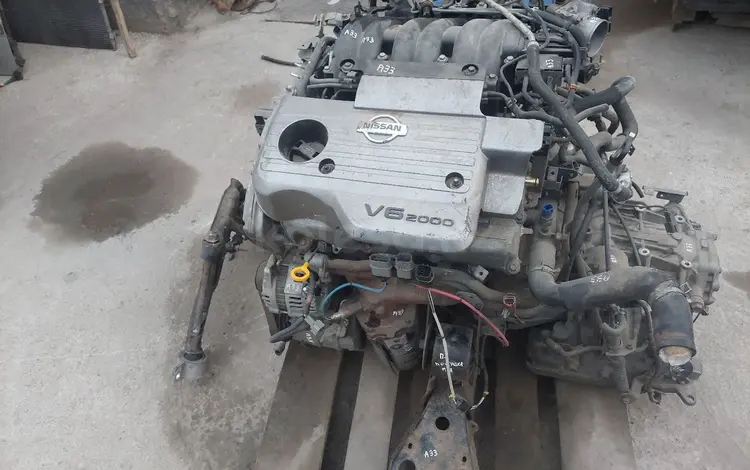 Двигатель на Nissan Maxima A33 абеом 2.0 за 460 000 тг. в Шымкент