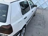 Volkswagen Golf 1993 года за 1 900 000 тг. в Тараз – фото 5