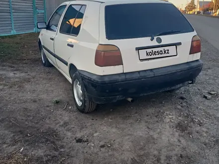 Volkswagen Golf 1993 года за 1 100 000 тг. в Пресновка – фото 4