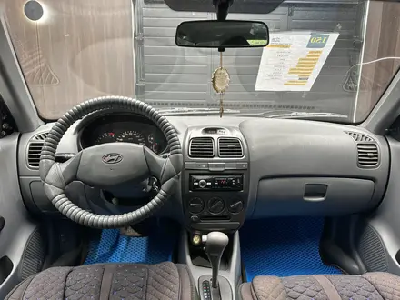 Hyundai Accent 2007 года за 2 490 000 тг. в Актобе – фото 9