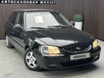 Hyundai Accent 2007 года за 2 490 000 тг. в Актобе – фото 3