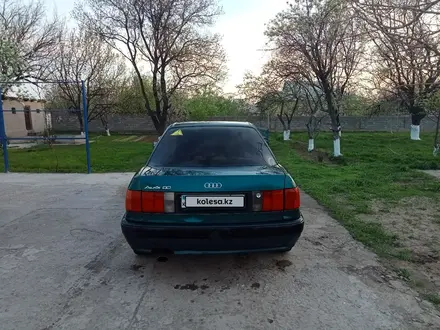 Audi 80 1993 года за 1 550 000 тг. в Туркестан – фото 5