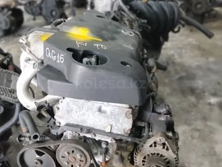 Контрактный двигатель Nissan QG16 за 350 000 тг. в Астана – фото 2