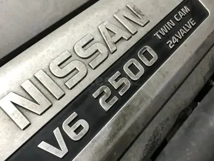 Двигатель Nissan VQ25 2.5 л из Японии за 550 000 тг. в Уральск – фото 6