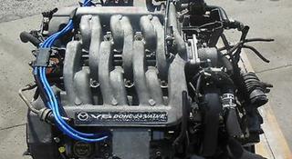 Двигатель на mazda MPV 2.5 2001 год. Мазда МПВ 25л за 305 000 тг. в Алматы