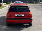 Volkswagen Golf 1993 годаүшін2 100 000 тг. в Тараз – фото 2