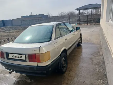 Audi 80 1988 года за 800 000 тг. в Туркестан – фото 4