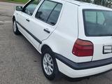 Volkswagen Golf 1994 годаүшін1 550 000 тг. в Тараз – фото 3