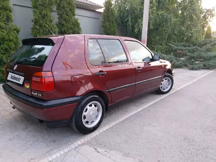 Volkswagen Golf 1994 года за 2 100 000 тг. в Тараз – фото 27