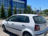 Volkswagen Polo 2007 года за 1 200 000 тг. в Талгар – фото 4
