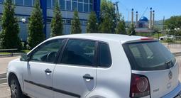 Volkswagen Polo 2007 года за 1 200 000 тг. в Талгар – фото 4