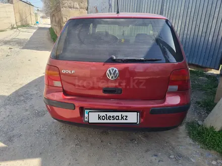 Volkswagen Golf 1998 года за 2 900 000 тг. в Шымкент – фото 2