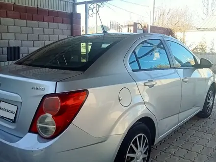 Chevrolet Aveo 2014 года за 2 700 000 тг. в Конаев (Капшагай) – фото 7