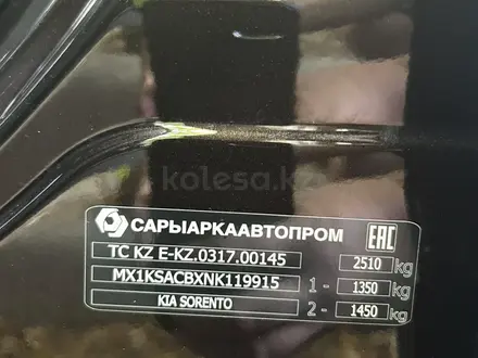 Kia Sorento 2021 года за 14 000 000 тг. в Алматы – фото 16