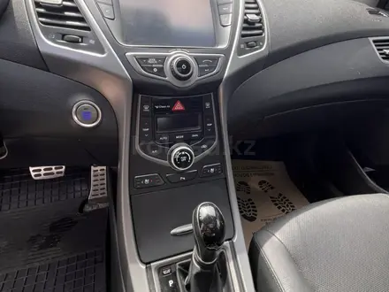 Hyundai Elantra 2016 года за 6 000 000 тг. в Астана – фото 14