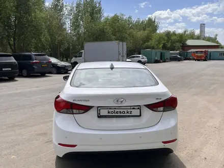 Hyundai Elantra 2016 года за 6 000 000 тг. в Астана – фото 6