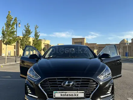 Hyundai Sonata 2018 года за 9 000 000 тг. в Шымкент – фото 4
