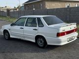 ВАЗ (Lada) 2115 2012 годаүшін1 420 000 тг. в Шымкент – фото 5