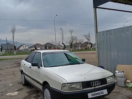Audi 80 1990 года за 850 000 тг. в Узынагаш – фото 2
