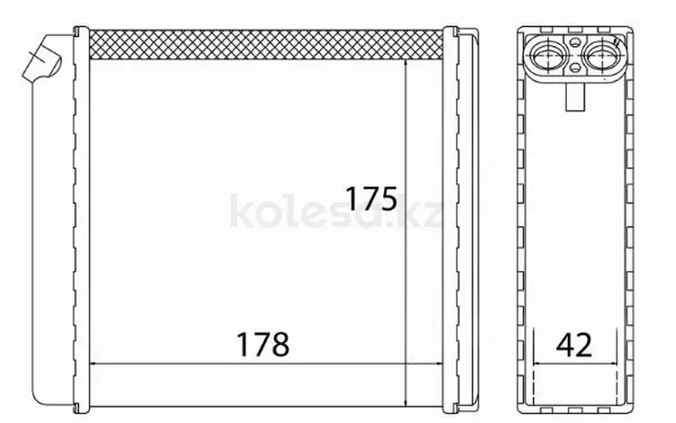 Радиатор печки за 4 800 тг. в Астана