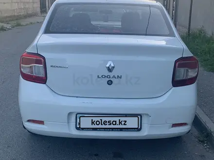 Renault Logan 2015 годаүшін3 200 000 тг. в Шымкент – фото 2