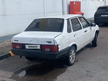 ВАЗ (Lada) 21099 1997 года за 400 000 тг. в Астана – фото 2