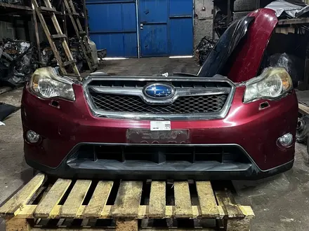 МОРДА НОУСКАТ ПЕРЕДНИЙ БАМПЕР ФАРЫ КАПОТ КРЫЛО SUBARU XV за 500 000 тг. в Астана – фото 2
