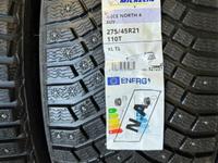 275/45/21. Michelin X ice north 4. Шипованные шиныүшін1 800 000 тг. в Астана