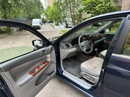 Toyota Camry 2002 года за 4 100 000 тг. в Алматы – фото 15