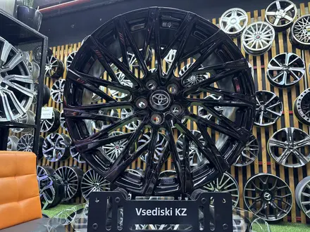 Диски TOYOTA LEXUS HYUNDAI KIA R-20*5*114.3 цвет Черный глянец за 333 000 тг. в Астана – фото 4