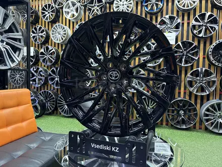 Диски TOYOTA LEXUS HYUNDAI KIA R-20*5*114.3 цвет Черный глянец за 333 000 тг. в Астана – фото 3