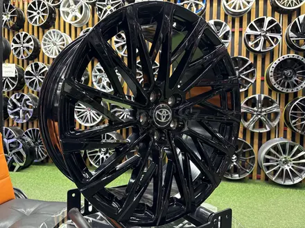 Диски TOYOTA LEXUS HYUNDAI KIA R-20*5*114.3 цвет Черный глянец за 333 000 тг. в Астана – фото 5