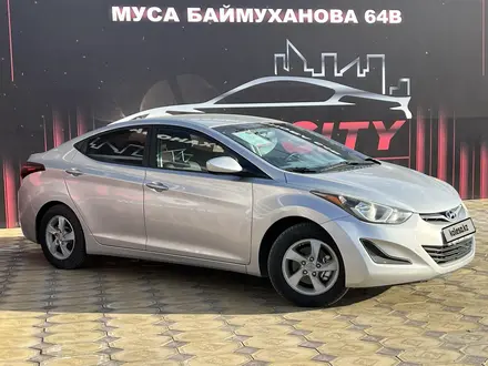 Hyundai Elantra 2014 года за 7 000 000 тг. в Атырау – фото 3