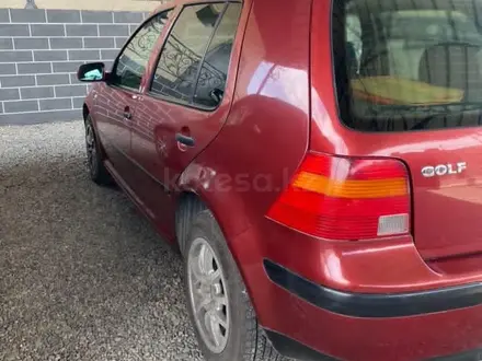 Volkswagen Golf 1999 года за 2 300 000 тг. в Тараз – фото 4