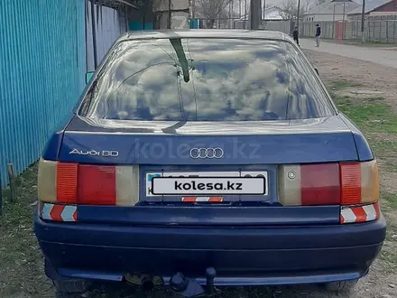 Audi 80 1989 года за 850 000 тг. в Тараз – фото 3