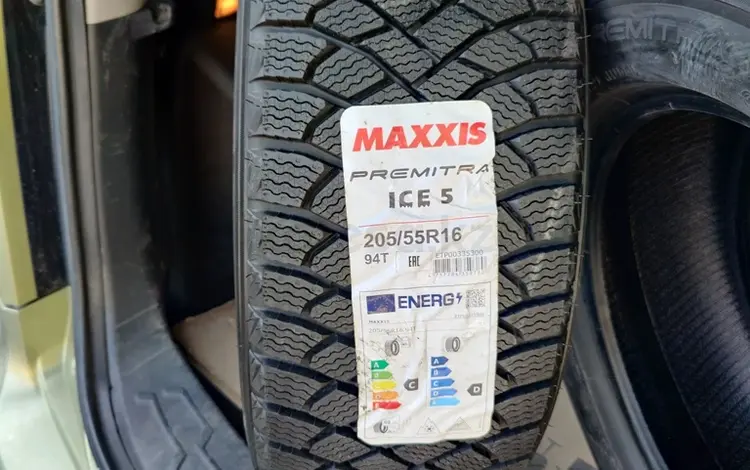 Зимние шины Maxxis Premitra Ice 5 Липучка 205/55/16үшін100 000 тг. в Павлодар
