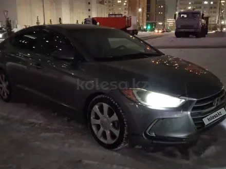 Hyundai Elantra 2017 года за 7 800 000 тг. в Астана