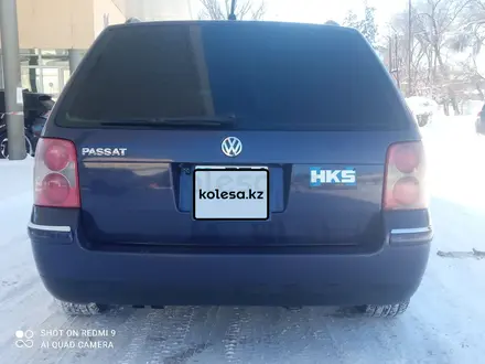 Volkswagen Passat 2002 года за 3 800 000 тг. в Алматы – фото 8