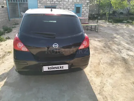 Nissan Versa 2007 года за 3 700 000 тг. в Жанаозен – фото 4