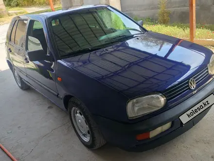 Volkswagen Golf 1997 года за 1 900 000 тг. в Аксукент – фото 4