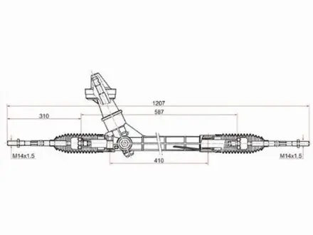 Рейка рулевая за 42 300 тг. в Талдыкорган