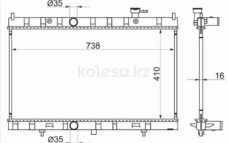 Радиатор за 26 700 тг. в Астана