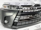 Передний бампер на Toyota Highlander за 45 000 тг. в Алматы – фото 3