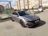 Hyundai Elantra 2022 года за 11 200 000 тг. в Актобе – фото 3