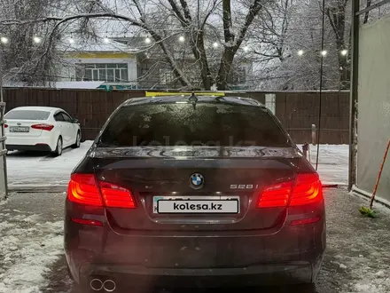 BMW 528 2012 года за 10 200 000 тг. в Алматы – фото 4