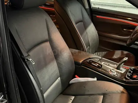 BMW 528 2012 года за 10 200 000 тг. в Алматы – фото 7