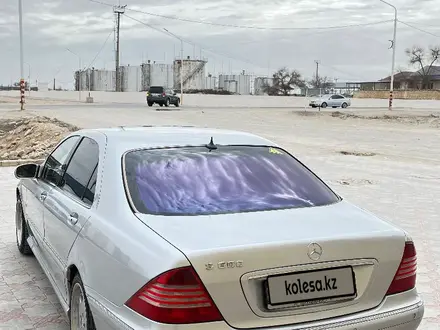 Mercedes-Benz S 500 2001 года за 4 500 000 тг. в Актау – фото 4