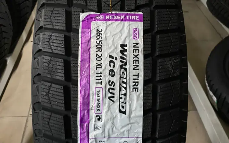 Зимняя шина без шипов 265/50R20 111T NEXEN WINGUARD ice SUV/Зима/Фрикционна за 78 850 тг. в Алматы